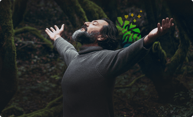 individual filling out a digital intake form for ketamine therapy